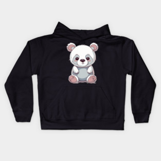 Baby White Panda Kids Hoodie