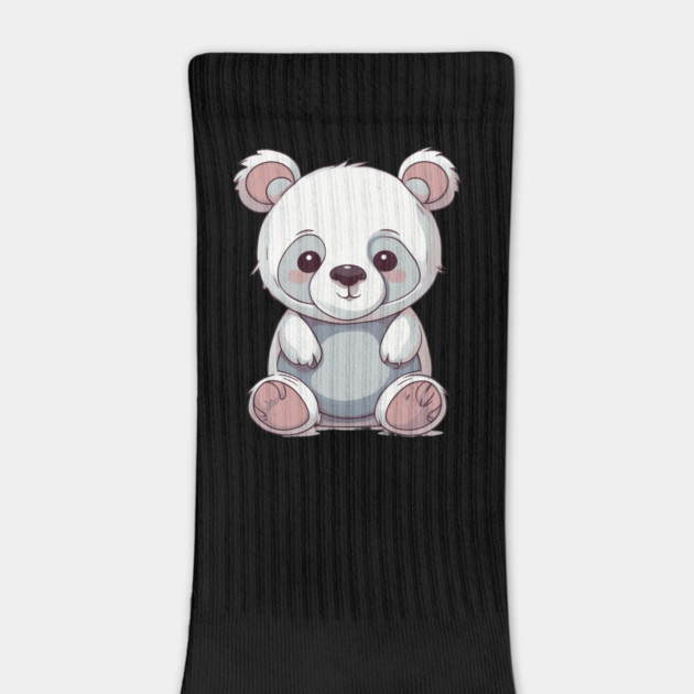 Baby White Panda by animegirlnft