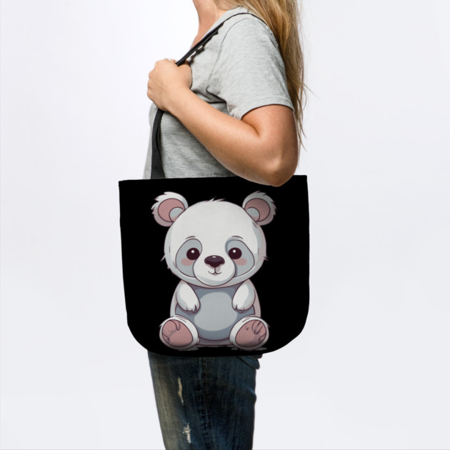 Baby White Panda by animegirlnft