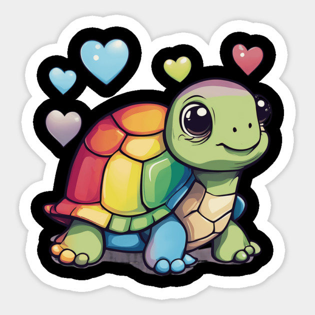 Love Turtle Magnet by animegirlnft