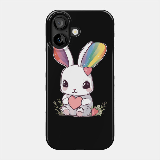 Valintine Bunny Phone Case by animegirlnft