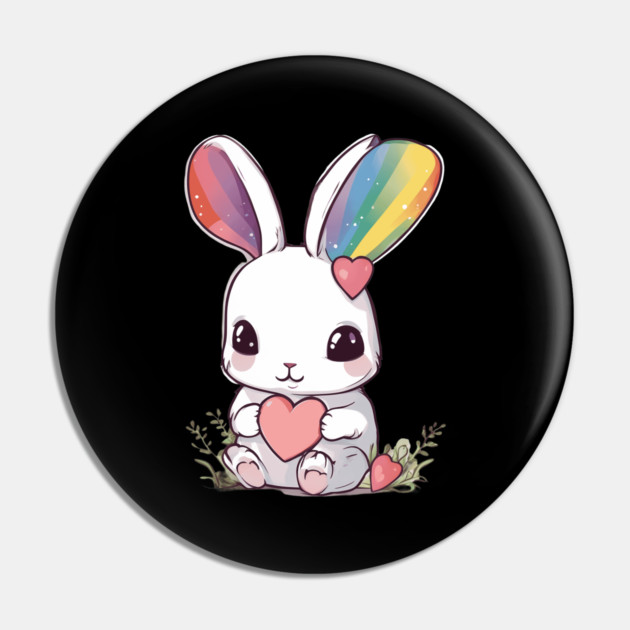 Valintine Bunny Pin by animegirlnft