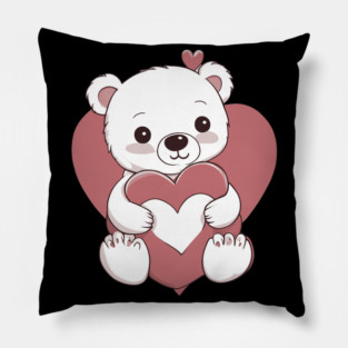 Valentine Bear Pillow