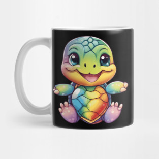 Kawaii Turtle Mug