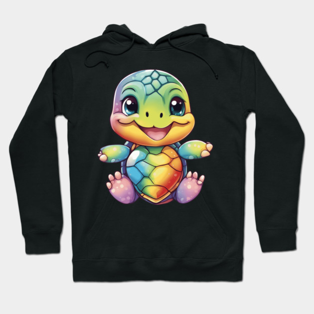 Kawaii Turtle Hoodie by animegirlnft
