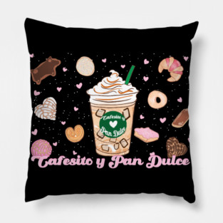 Cafesito y pandulce Pillow