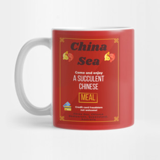 Democracy Manifest - Fake Chinese Restaurant advert Mug