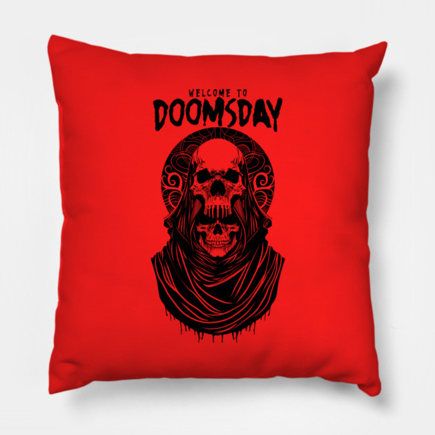 DOOMSDAY Pillow by artslaves