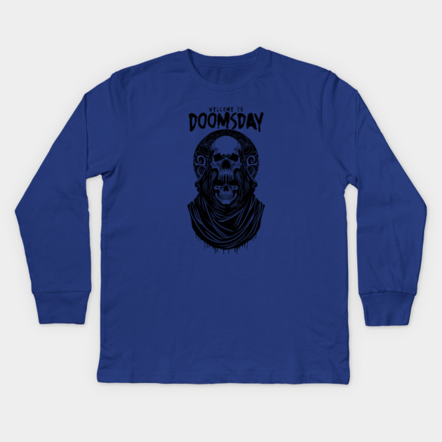 DOOMSDAY Kids Long Sleeve T-Shirt by artslaves