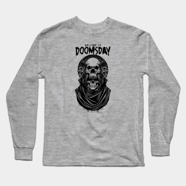 DOOMSDAY Long Sleeve T-Shirt by artslaves