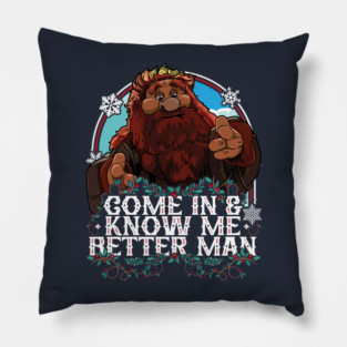 Muppet Christmas Carol - Come In And Know Me Better Man Pillow