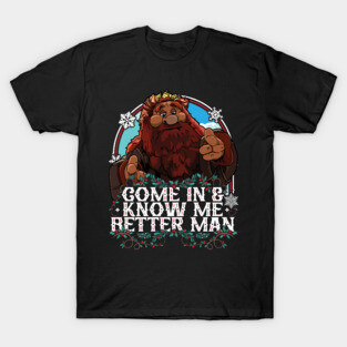 Muppet Christmas Carol - Come In And Know Me Better Man T-Shirt