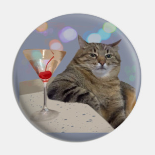 Stepan The Cat meme Pin