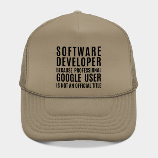 Software Developer Hat