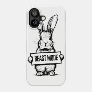 Bunny Beast Mode Phone Case