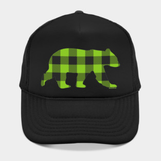 Gay Bear Buffalo Check Plaid Bear | BearlyBrand Hat