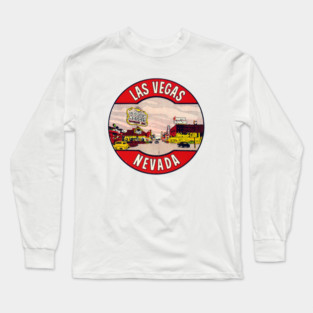 1950s Las Vegas Nevada Long Sleeve T-Shirt
