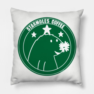 Star Nosed Mole Coffee Pillow