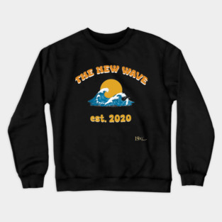 The New Wave tee Crewneck Sweatshirt