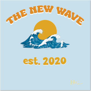 The New Wave tee Posters and Art