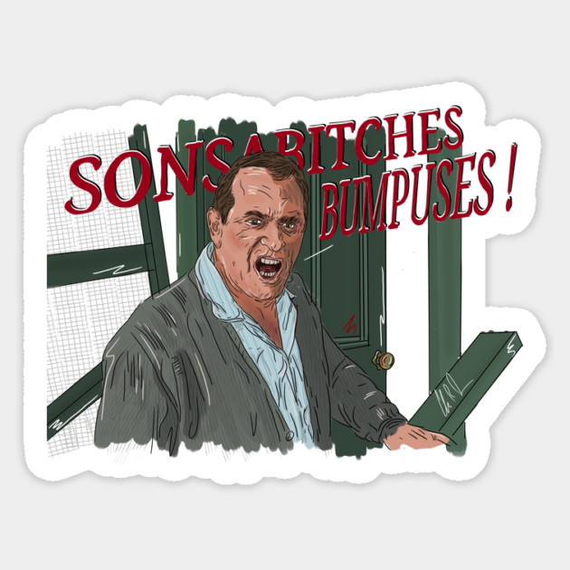 A Christmas Story: Bumpuses! Magnet by 51Deesigns