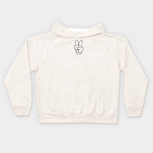 Peace Hand Kids Hoodie