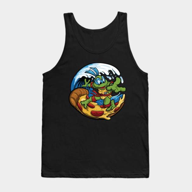 Pizza Shredder Wave Rider Tank Top by MCALTees