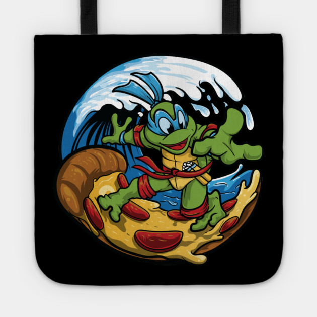 Pizza Shredder Wave Rider Tote by MCALTees