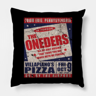 oneders vintage Pillow