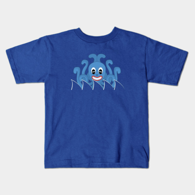 OCTO THE OCTOPUS Kids T-Shirt by droidmonkey