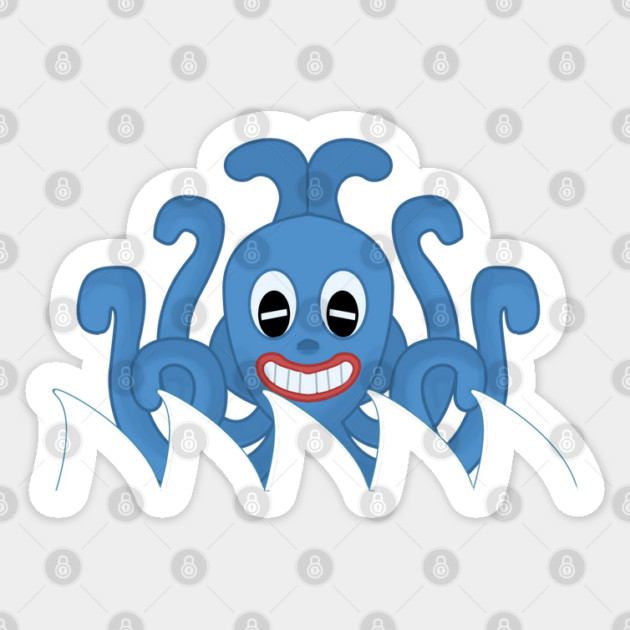 OCTO THE OCTOPUS Sticker by droidmonkey