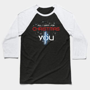 All I want for Christmas - Galactic Baseball T-Shirt