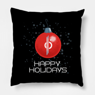 Happy Holidays - Ornament (Galactic) Pillow
