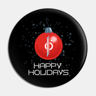 Happy Holidays - Ornament (Galactic) Pin