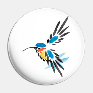 Hummingbird Pin