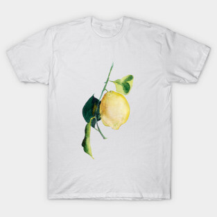 Branch of lemons with leaves T-Shirt