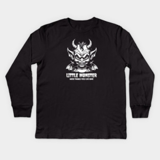 LITTLE MONSTER Kids Long Sleeve T-Shirt