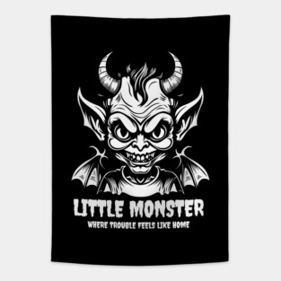 LITTLE MONSTER Tapestry