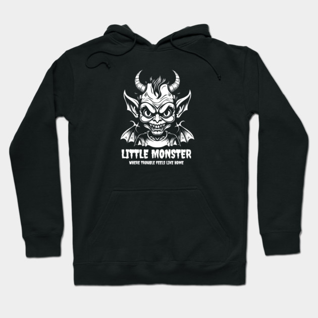 LITTLE MONSTER Hoodie by artslaves