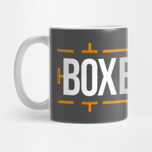 'Box Box Box' Formula 1 Racing Pitstop Design Mug