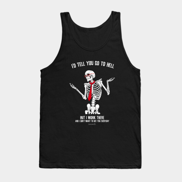 No Offense Tank Top by Tommy Devoid