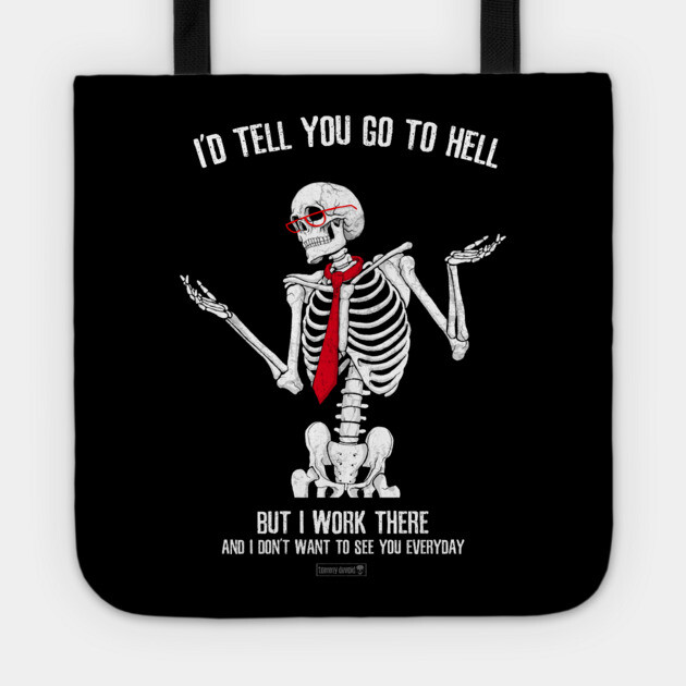 No Offense Tote by Tommy Devoid