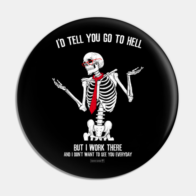 No Offense Pin by Tommy Devoid