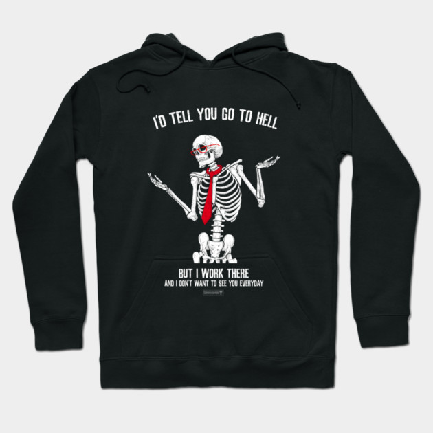 No Offense Hoodie by Tommy Devoid
