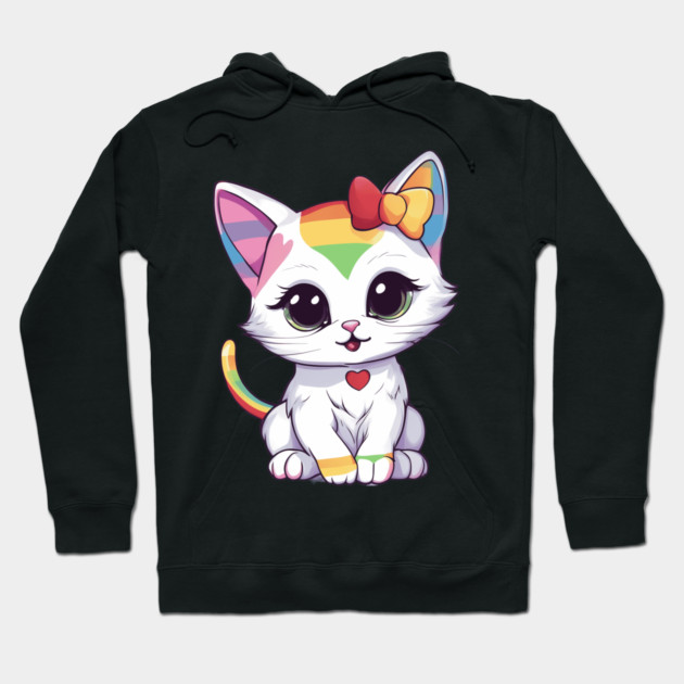Adorable Little Baby Feline Hoodie by animegirlnft