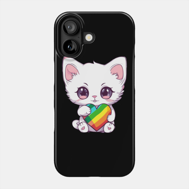 Irresistibly Cute Baby Kitten Phone Case by animegirlnft