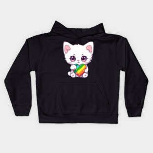 Irresistibly Cute Baby Kitten Kids Hoodie