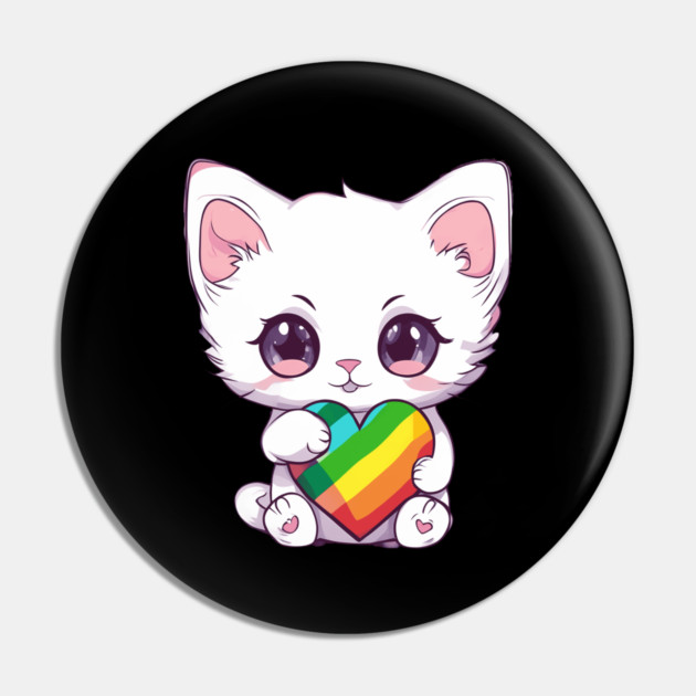 Irresistibly Cute Baby Kitten Pin by animegirlnft
