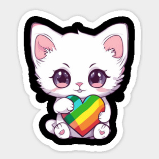 Irresistibly Cute Baby Kitten Sticker
