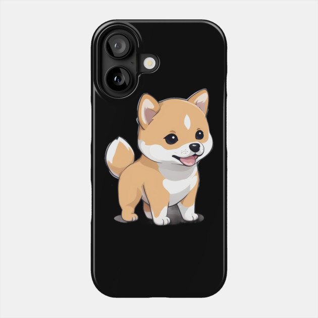 Tiny Baby Shiba Inu Phone Case by animegirlnft